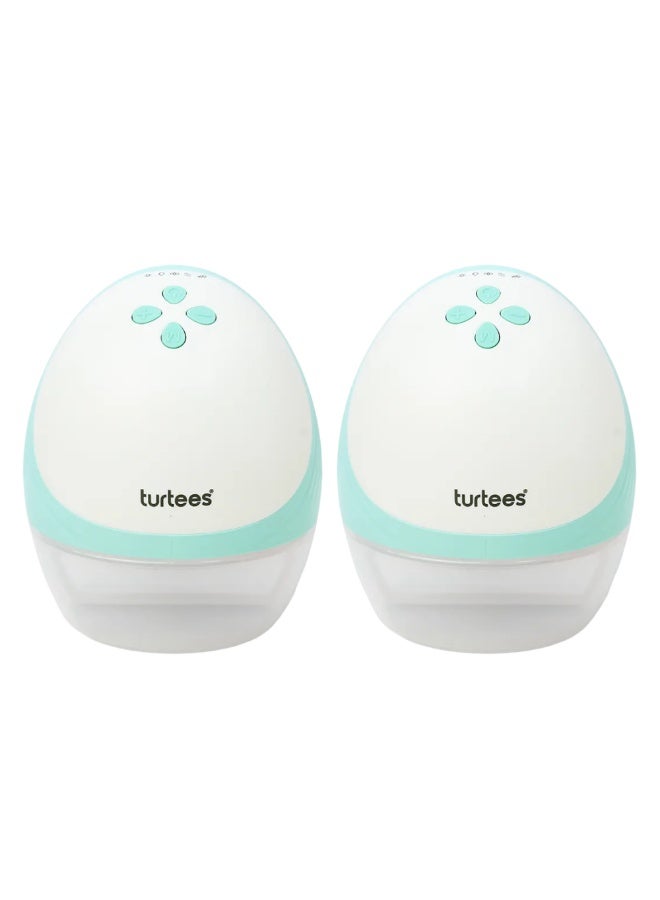 Turtees Electric Breast Pump with Heating Therapy | Natural Expression | 360° Warm Compress | 4 Modes & 9 Levels | 2000mAh Rechargeable - Image 1